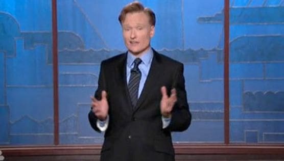 Turns Out The Background Of Conan O Brien S Set Is Inspired By Super Mario