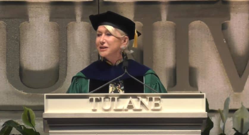Helen Mirren Has Sage Advice For Donald Trump In Tulane Commencement Speech