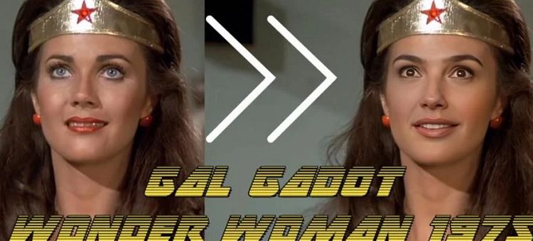 Gal Gadot Replaces Lynda Carter In Wonder Woman Deepfake Video