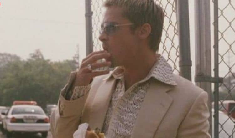 The Reason Why Brad Pitt is Always Eating in Movies - TVovermind