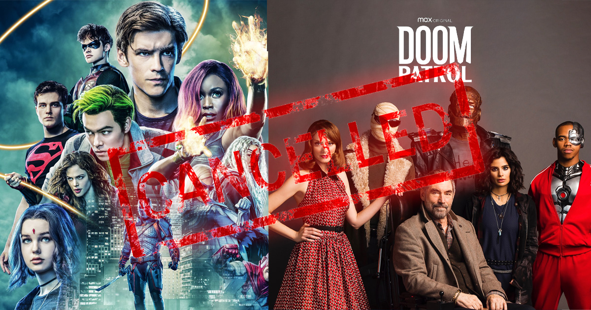 HBO Max’s Titans and Doom Patrol Are Ending After Their Current Seasons ...
