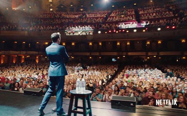 Audience watching John Mulaney live Insights on John Mulaney’s New L.A. Comedy Series